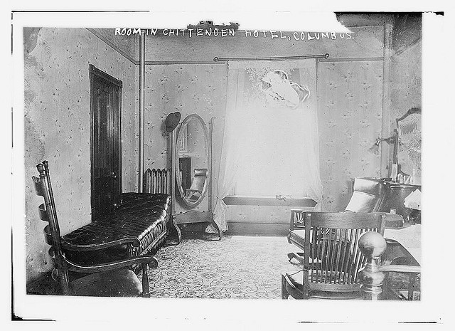 Room in Chittenden Hotel, Columbus (LOC)