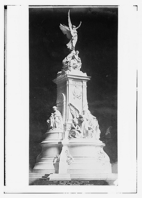 Part of great central feature. Showing group of truth. Queen Victoria Memorial, London (LOC)