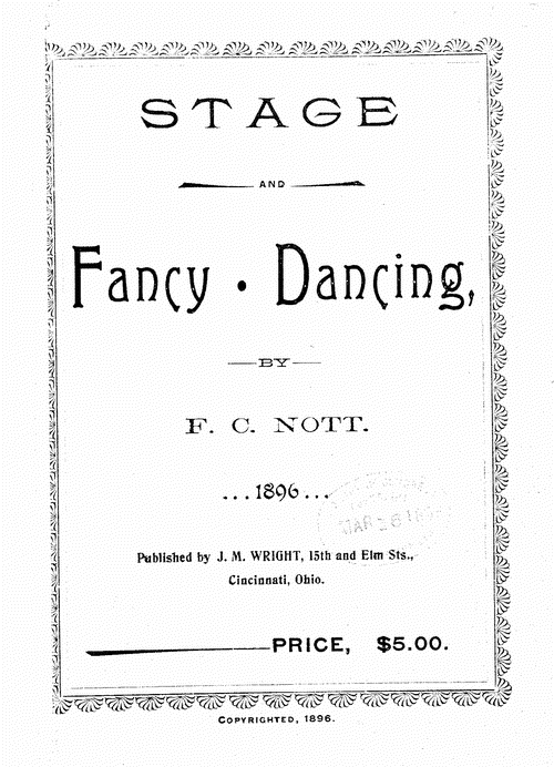 , Stage and fancy dancing.