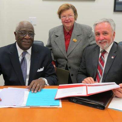 Photo: Today I met with leaders of AARP Maryland to say I’m fighting to protect Social Security & Medicare from the fiscal cliff. Seniors & families who’ve earned these benefits shouldn’t be forced over the fiscal cliff themselves!