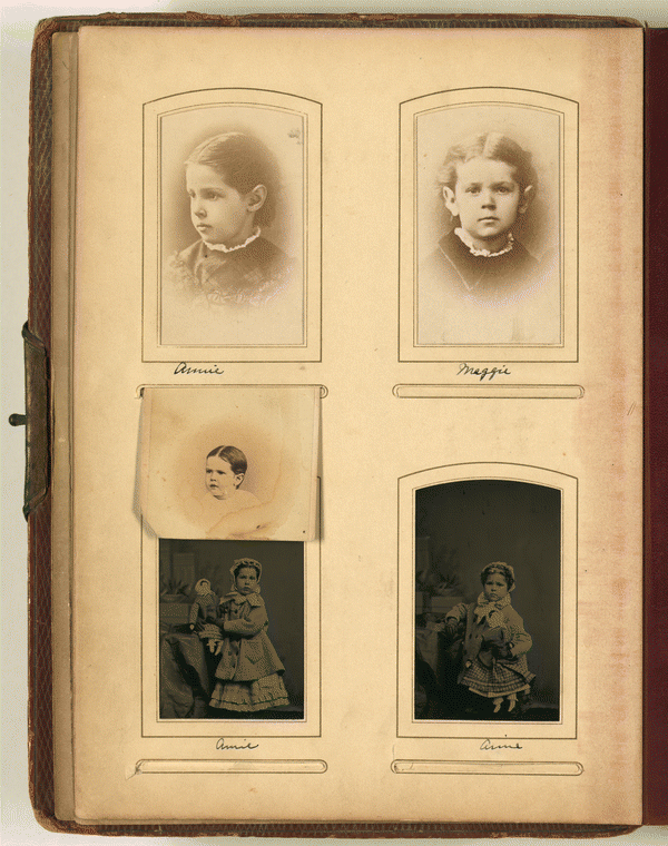 Image 3 of 49, Photograph album owned by the Spafford family
