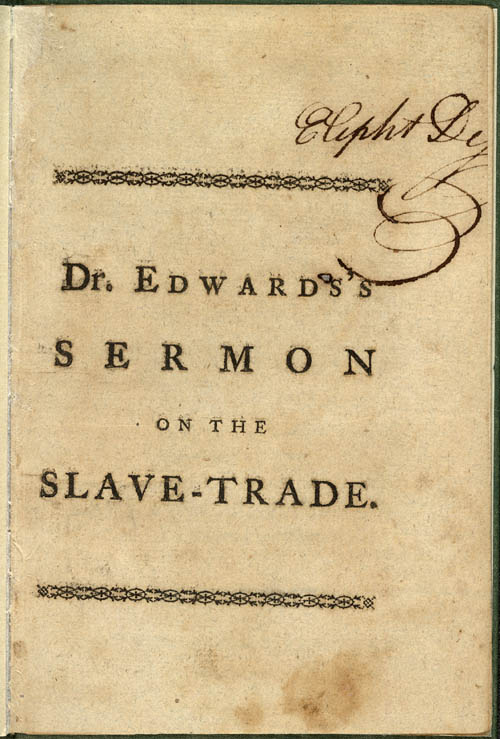 Image 1 of 38, The injustice and impolicy of the slave trade, and