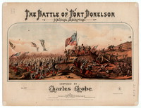 The Battle of Fort Donellson, a musical description [sheet music]
