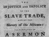 Early Anti-Slavery Publication, a sermon by Jonathan Edwards, Jr.