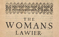 The Lawes Resolutions of Women's Rights: Or, The Lawe's Provisions for Woemen