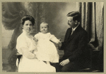 John Whiting with wife Grace and son Spafford