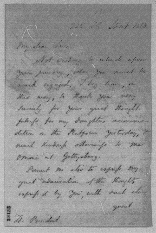Image 1 of 3, Series 1. General Correspondence. 1833-1916.