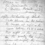 Hospital Notebook: After the battle at White Oaks Church (notebook #101, p.2)
