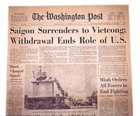 Washington Post reporting the fall of Saigon