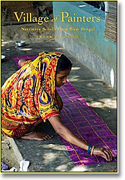 Image: Book cover showing Indian woman artist