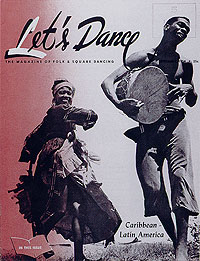 Let's Dance magazine cover photo of African American dancers