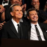Dick Clark and Ryan Seacrest attend the 37th Annual Daytime Entertainment Emmy Awards held at the Las Vegas Hilton in Las Vegas on June 27, 2010 