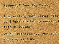 Letter to Ray from Parthiv Shah