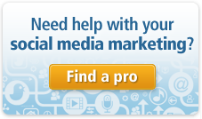 Need help with your social media marketing. Find a pro.
