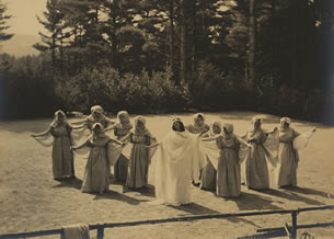 The Muses from The 1910 Peterborough Pageant
