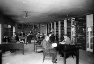 View of Slavic Reading Room, date unknown