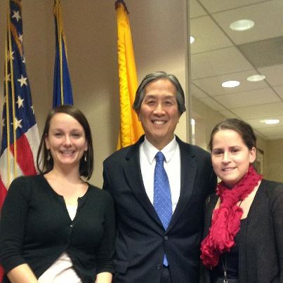Photo: Thank you for choosing healthfinder.gov as your prevention and wellness resource. We're excited to announce we reached 1 million web visits last month! We're pictured here with Dr. Howard Koh, Assistant Secretary for Health at HHS - Ellen and Silje, from the healthfinder.gov team
