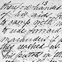 Letter from Varina Davis describing the capture of her husband, Jefferson Davis