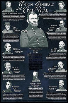 Union Generals Poster