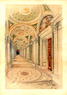 Hallway in the Thomas Jefferson Building