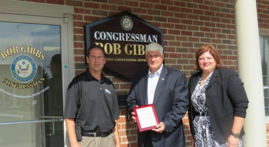 Congressman Gibbs Receives RetireSafe 2012 “Standing Up for Seniors” Award feature image