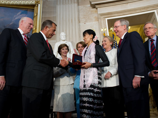 Honoring Aung Sun Suu Kyi