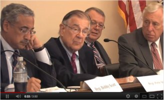 Rep Stark speaks at Democratic hearing on the future of medicare