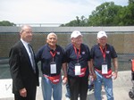 Grassley with northeast Iowa WWII Veterans
