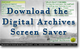 Digital Archives Screen Saver