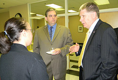 Congressman Larry Kissell attends Scotland Partnership for Families and Children Rise and Shine Breakfast