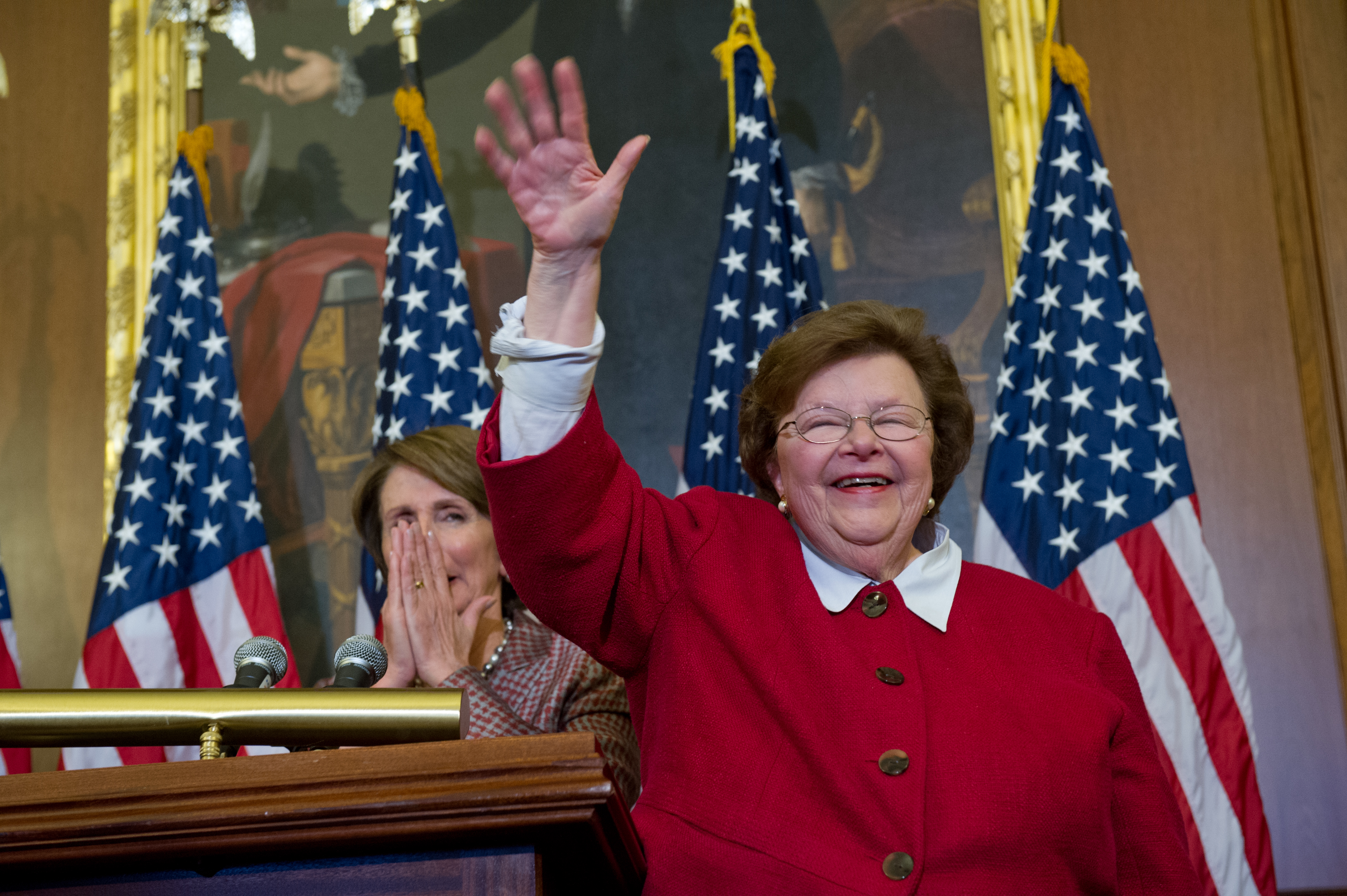 Mikulski Recognized as Longest Serving Woman in History of U.S. Congress