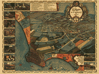 Los Angeles as it appeared in 1871