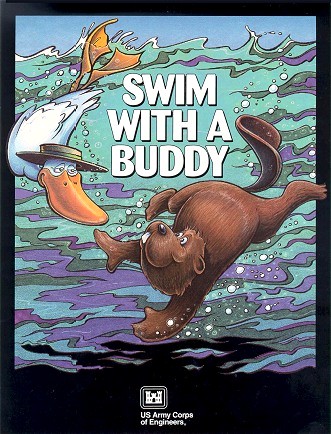 Corps illustration - SWIM WITH A BUDDY