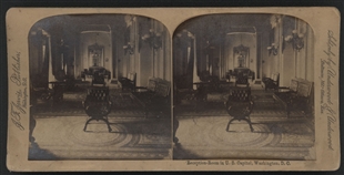 Capitol Reception Room Stereoview