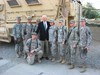 Hatch with Utah Soldiers in Afghanistan