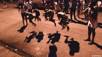 Date: 05/30/2010 Description: Children play in Kingston, Jamaica. AP Image