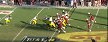 Jadeveon Clowney breaks through Michigan's offensive line (Yahoo! Sports screengrab)