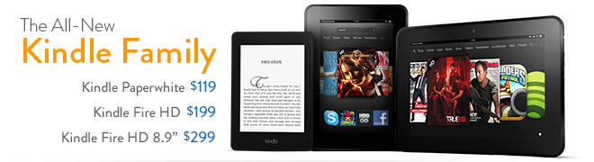 The All-New Kindle Family