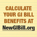 Calculate Your Benefits at newgibill.org