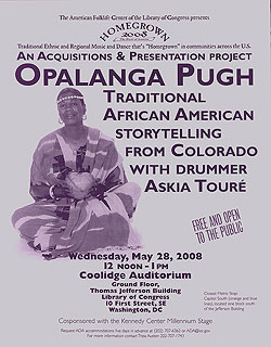 Opalanga Pugh flyer