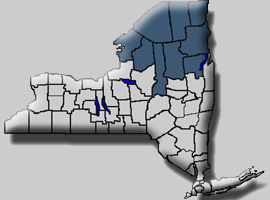 north country region of NY