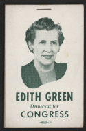 <em>Edith Green Notepad</em>