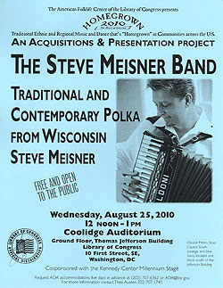 The Steve Meisner Band flyer