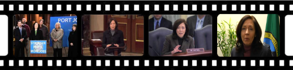 Video and audio of Senator Maria Cantwell
