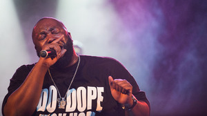 Killer Mike performing at Moogfest in October.