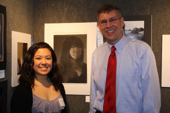 Rep. Paulsen Honors Annual Congressional Art Competition 3rd place winner Allison Yang 