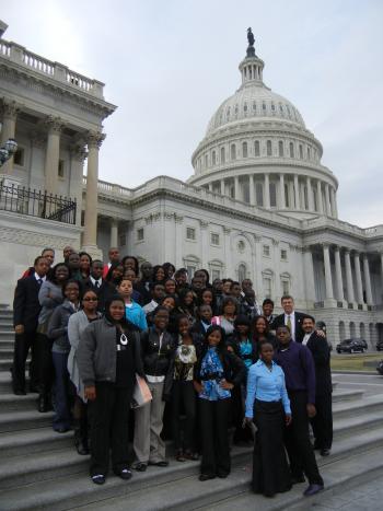Rep. Paulsen with Champlin Park High School Students in Washington, DC 