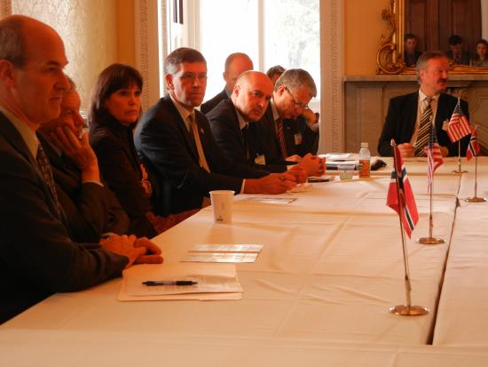 Rep. Paulsen leads members of the House Friends of Norway Caucus in hosting Norway's Foreign Affairs Committee 