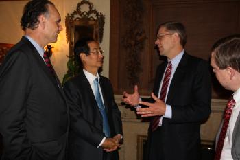 Rep. Paulsen meets with the South Korean Ambassador Han Duk-Soo