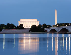 memorials in the evening